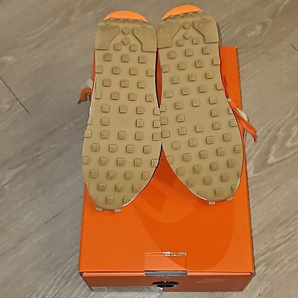 Nike LD Waffle X Clot X Sacai Net Orange Blaze 2021 DH1347-100 Mens Size 4 - Picture 5 of 8